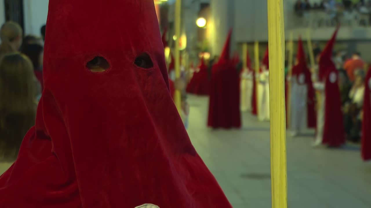 Religious Procession in Holy Week