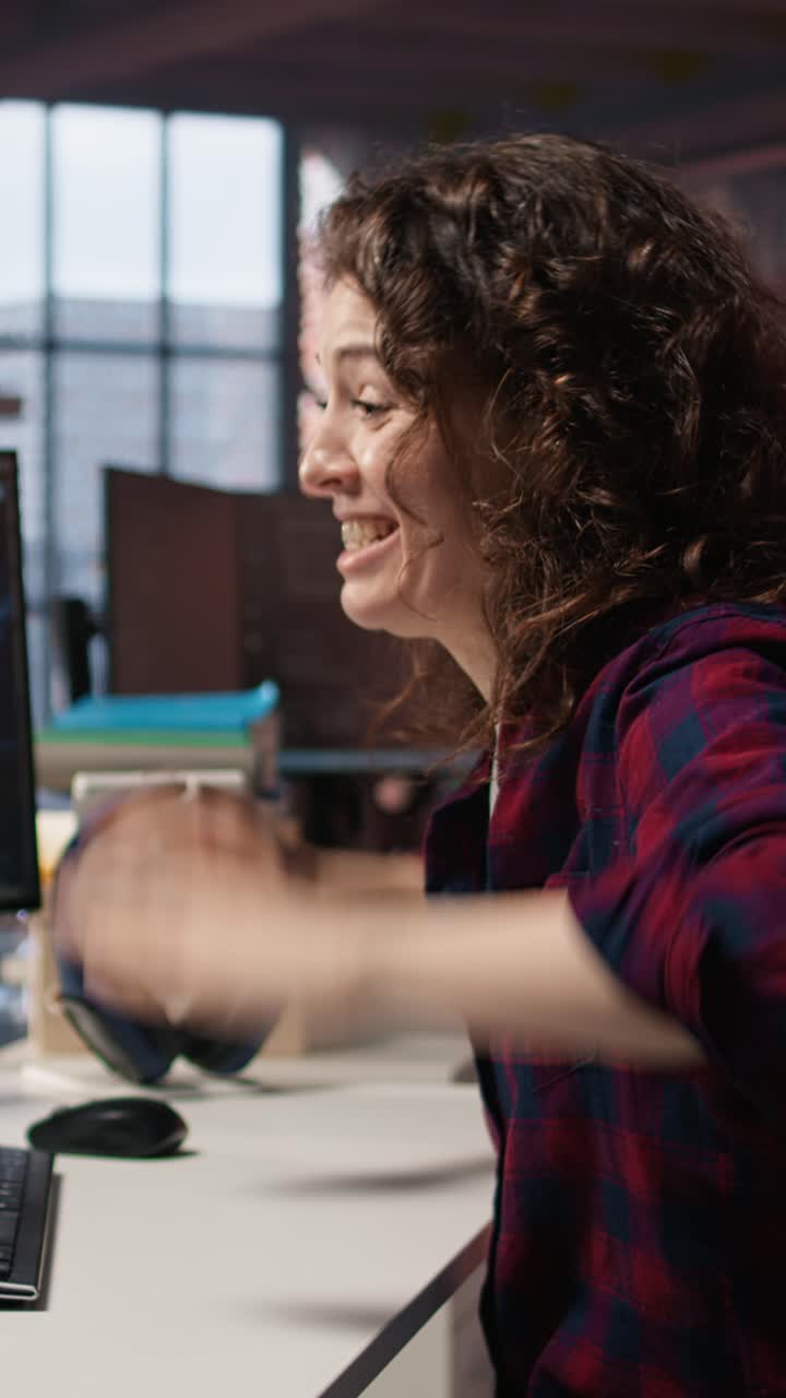 Vertical video Startup manager shocked after successfully launching on stock market,