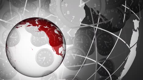 relojes con globo