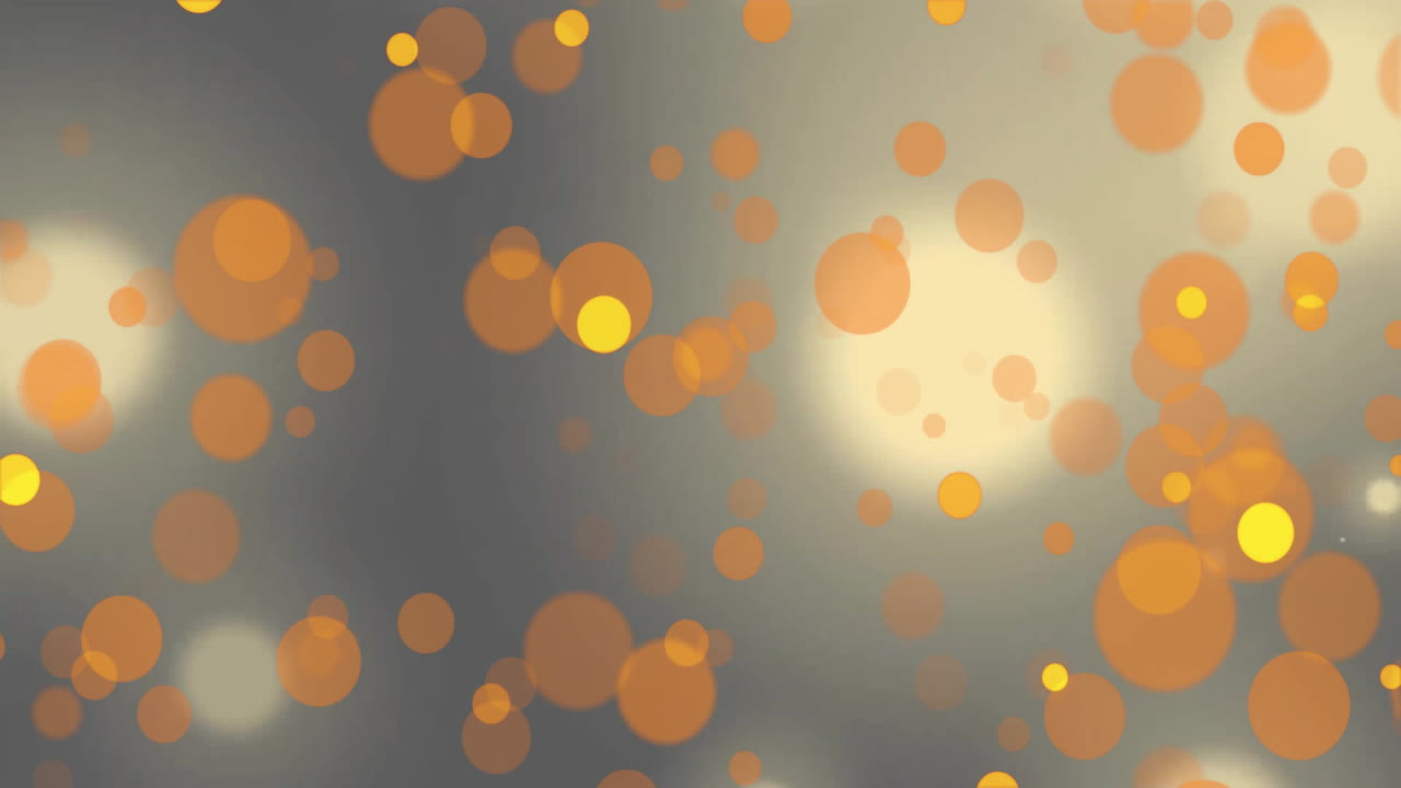 animación de puntos de luz sobre un fondo negro