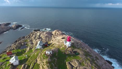 lindesnes fyr lighthouse, norway