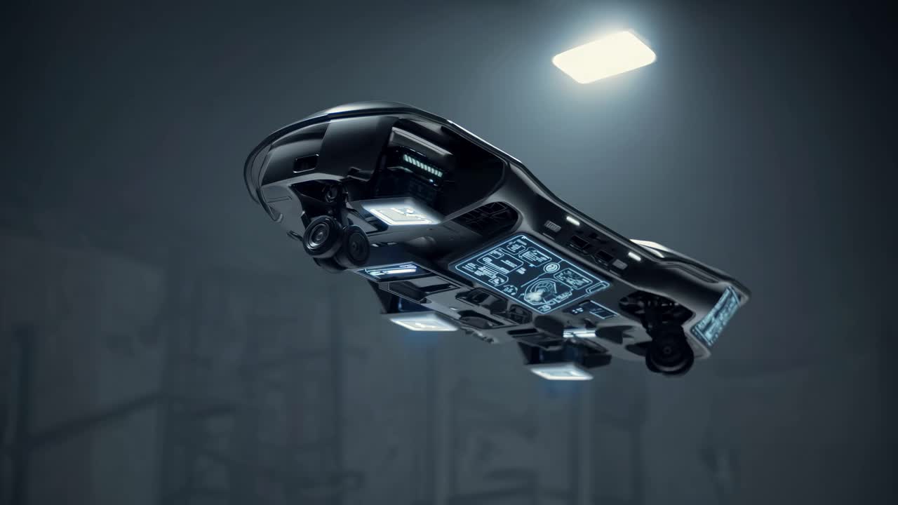 Futuristic Hovercraft