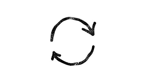 hand draw arrow pointing to oval. arrow up whiteboard animation 4k motion graphics