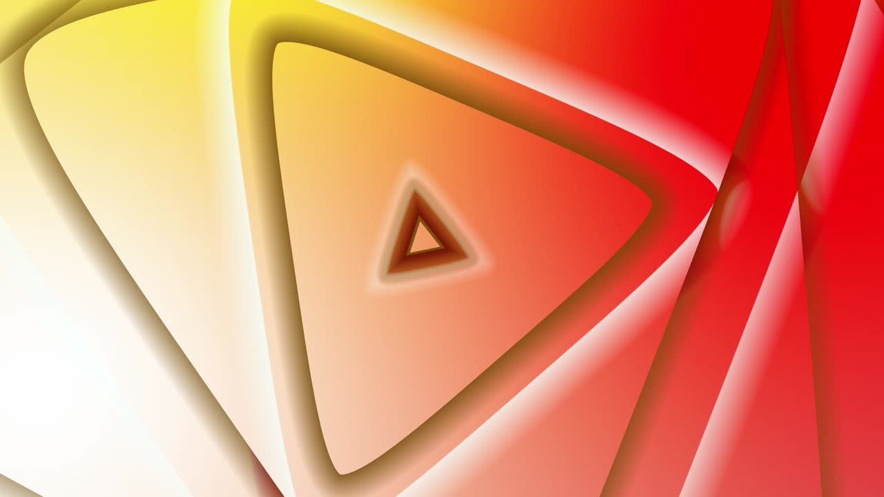 abstracto colorido triángulo telón de fondo línea de fondo. bucle sin costuras animación 4k