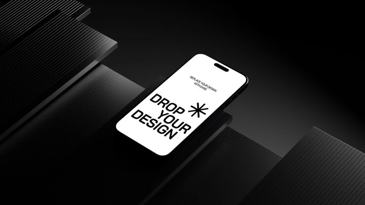 Mobile Phone Screen Mockup