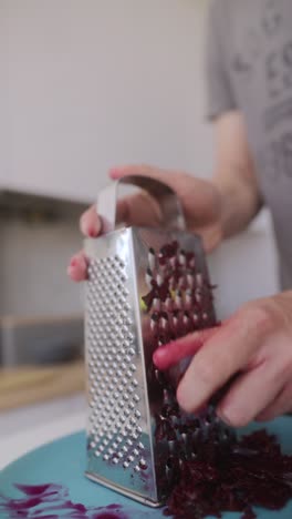 grating beets