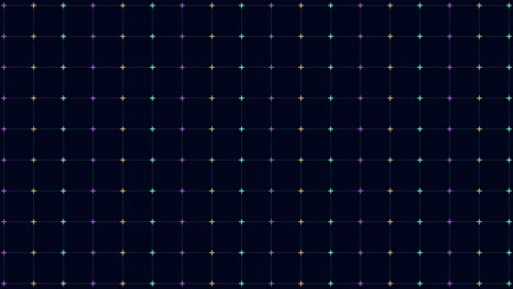 Colorful-crosses-grid-with-neon-color