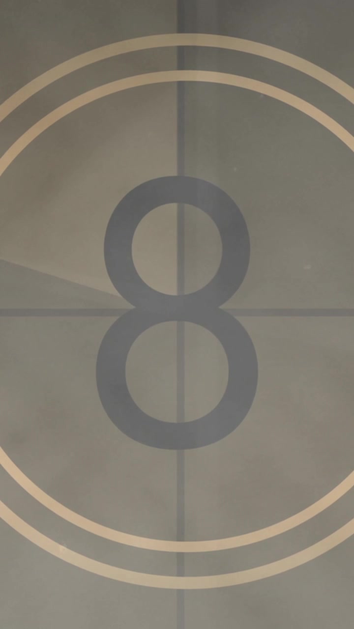 Countdown against grey background 4k