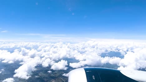 Disparo-A-La-Ventana-Del-Avión-Durante-El-Vuelo-En-México.