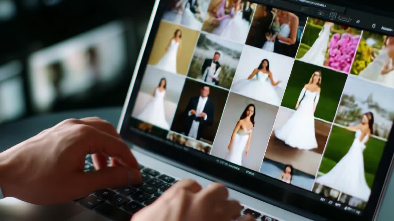 Exploring a Collection of Elegant Wedding Dresses in a Photo Gallery: A Visual Journey Through Stunning Bridal Styles and Moments Captured in Beautiful Imagery