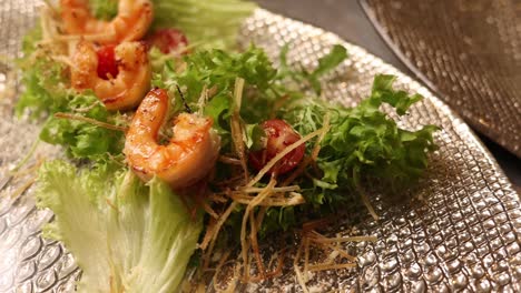 grilled shrimp caesar salad