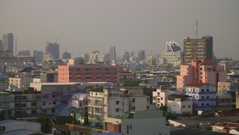 skyline de bangkok au crépuscule 01