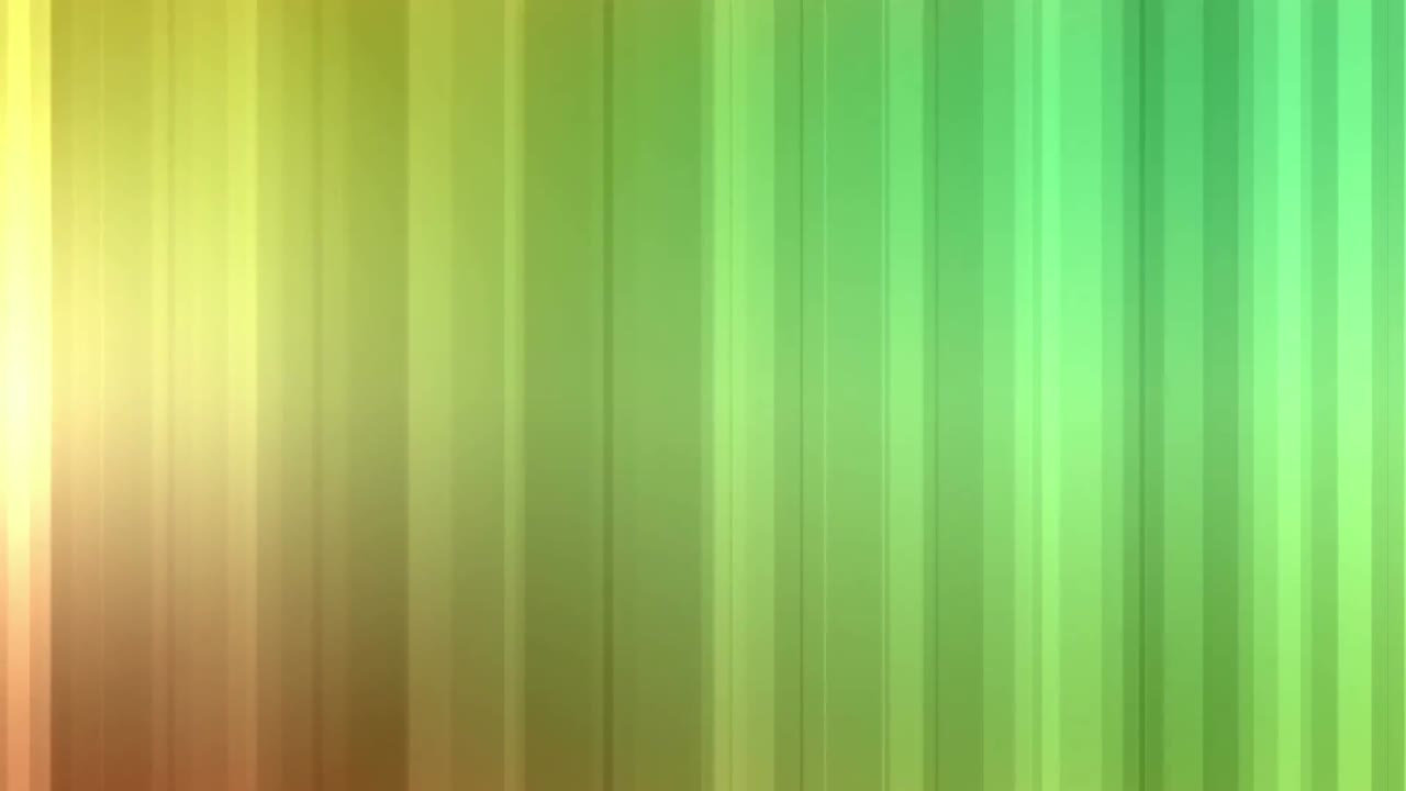 diseños decorativos rojos sobre un fondo a rayas de gradiente verde y amarillo