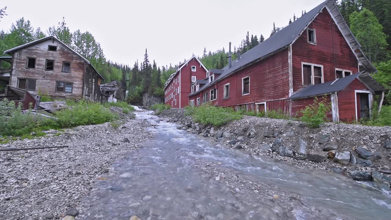 kennicott 알래스카의 내셔널 크릭 강