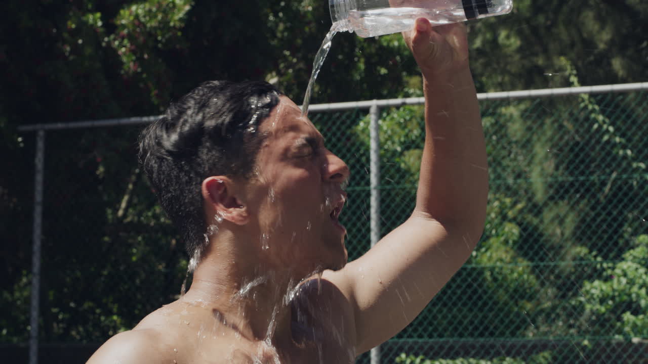 I'm so hot after that game