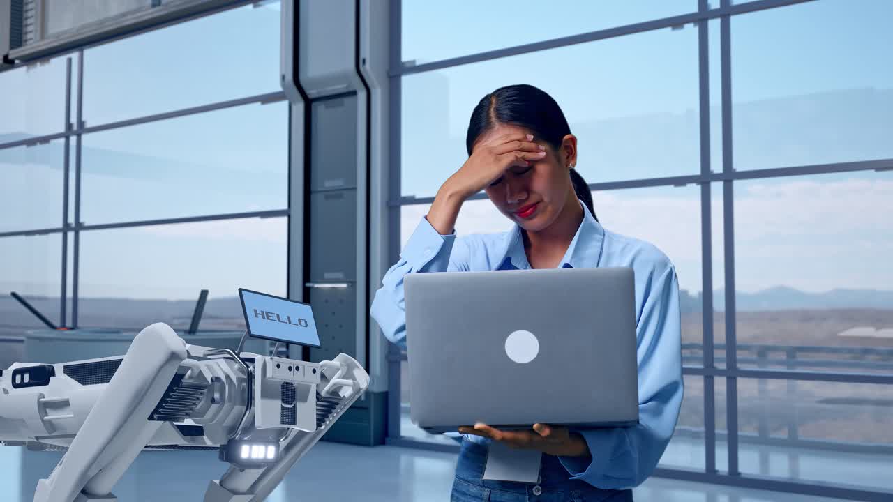 현대 산업 환경에서 로 팔에 대한 기술적 문제를 다루는 여성