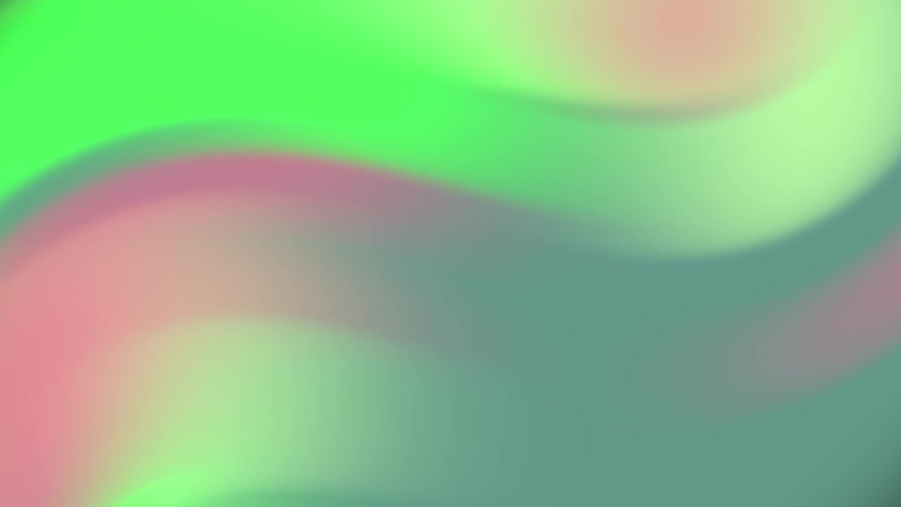 Vibrant Green and Pink Abstract Gradient Flowing Background Loop