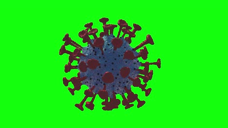 8 animaciones diferentes modelo 3d covid 19 virus coronavirus pandemia icono clave de croma