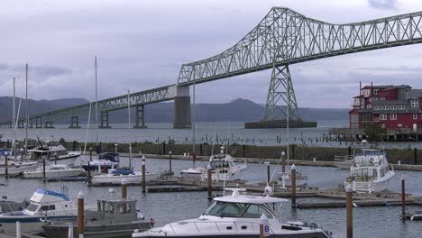 astoria oregón vista del puerto - puente
