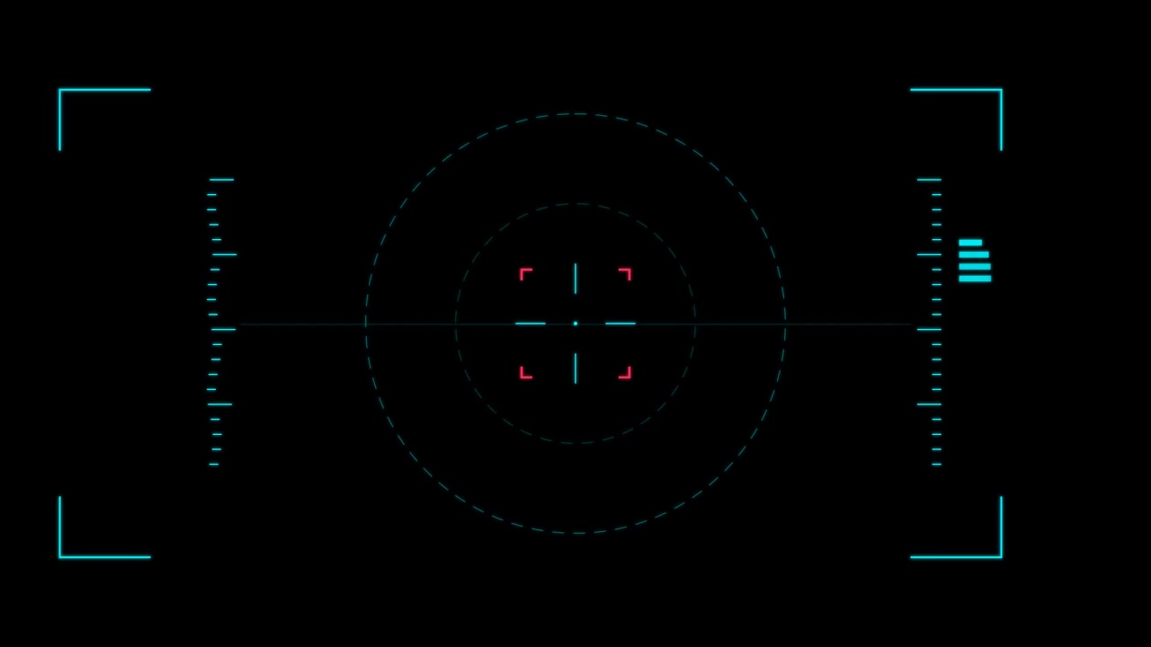 Digital Camera Viewfinder Overlay with Focusing Reticle