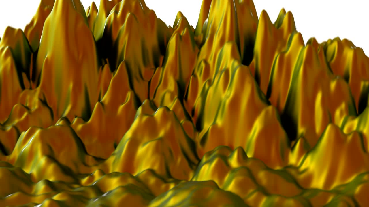 4k de ferrofluido de colores.