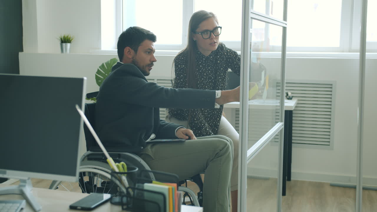 Business Meeting with Accessibility