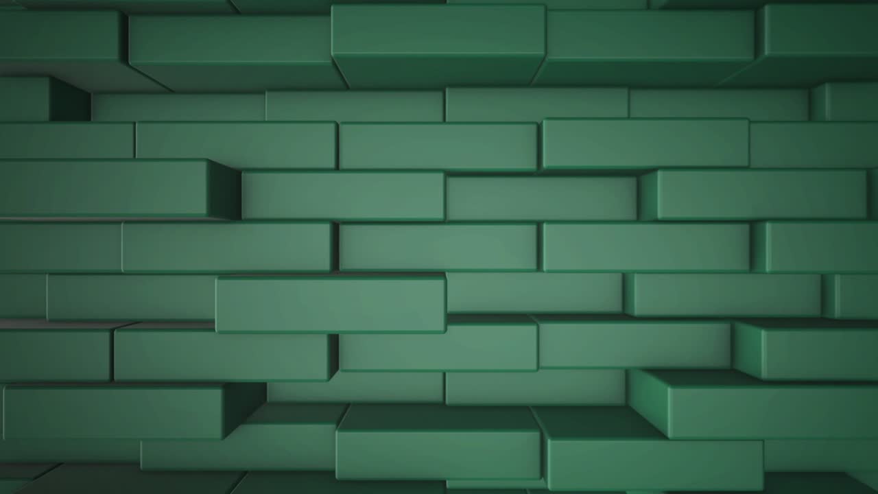 fondo abstracto animado de cubos en movimiento