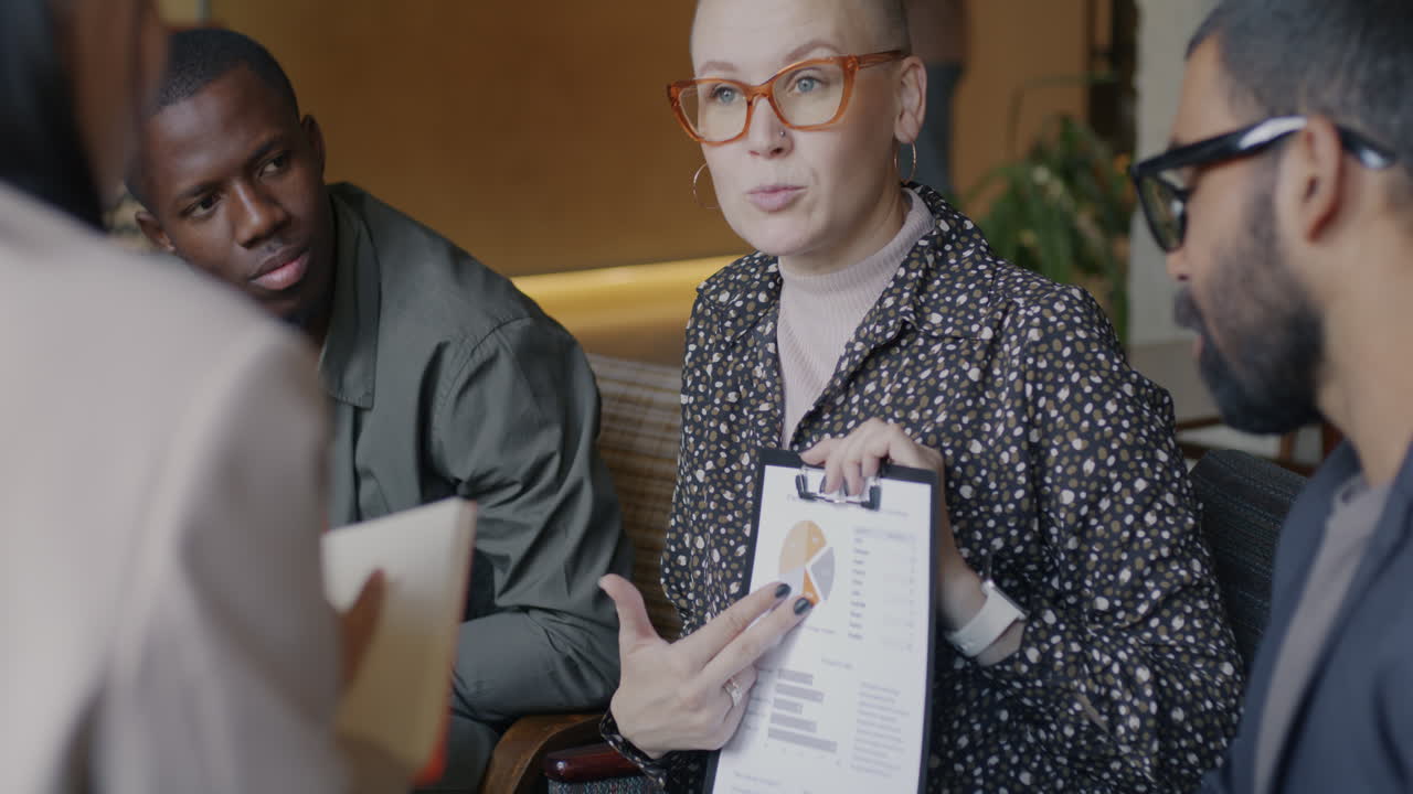 reunión del equipo de negocios