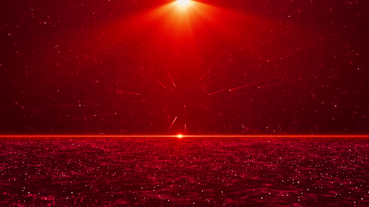 Virtual digital futuristic red stage dome future tech showroom digital technology product futuristic