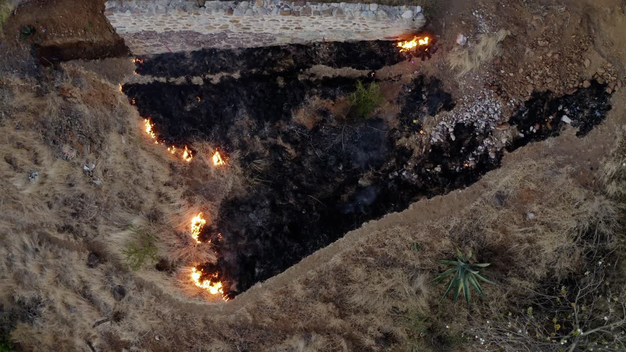 자연 재해, 불타는 들판