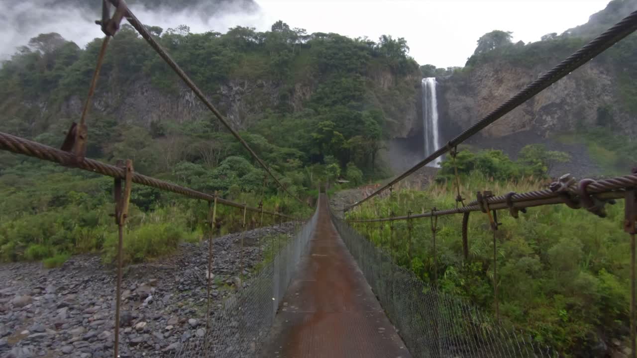 Llanganates National park Ecuador South America nature jungle forest waterfall
