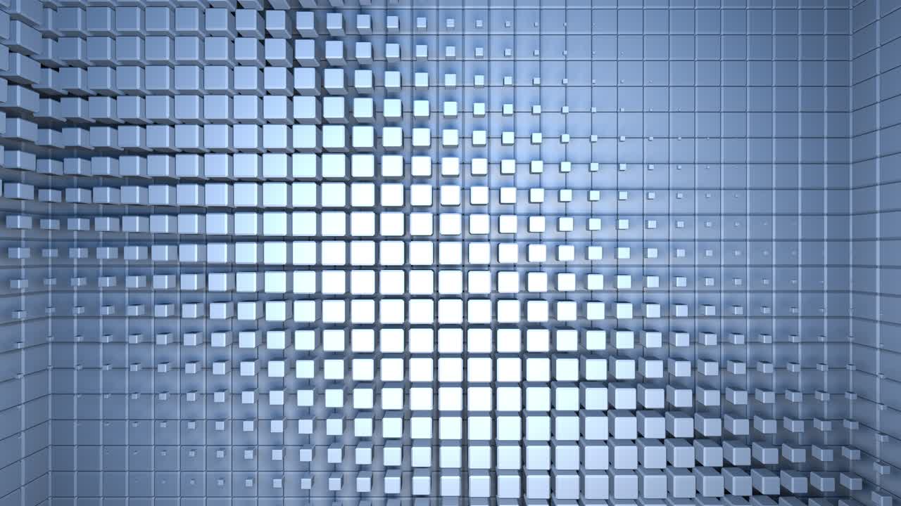 cuadrícula de azulejos de pared del cubo del cuarto fondo gráfico abstracto