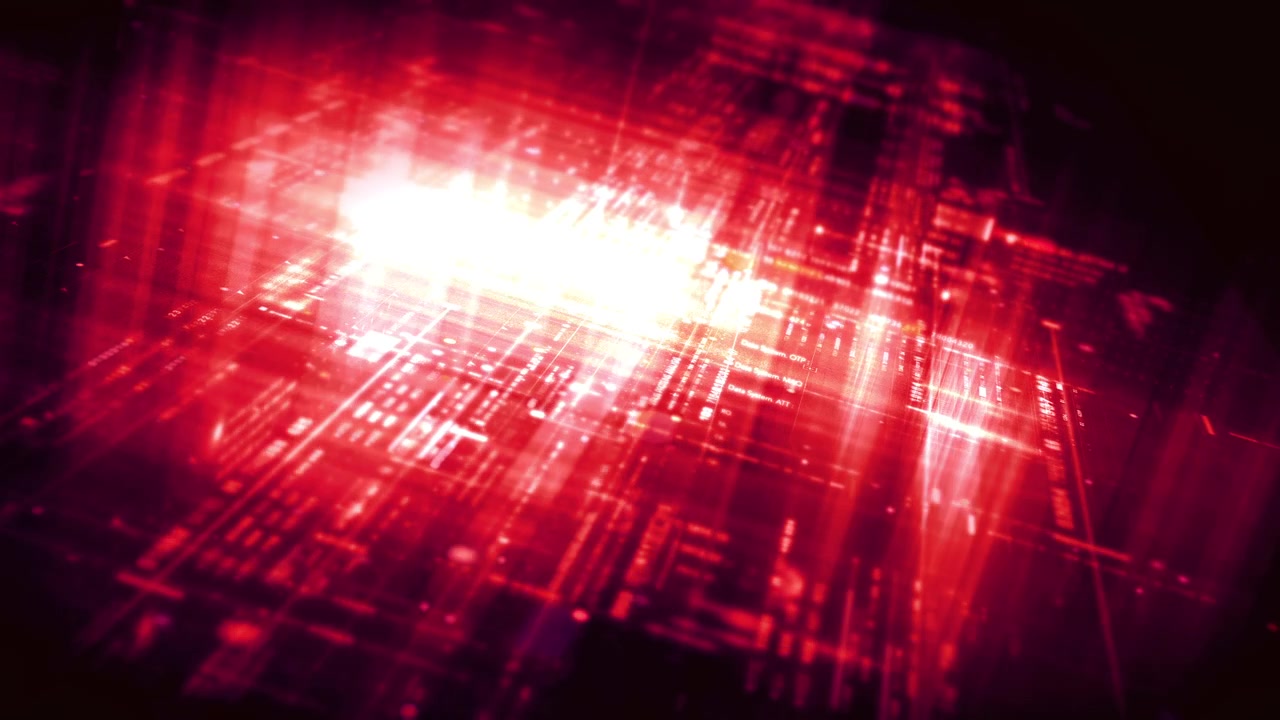 Futuristic screen display matrix, hi-tech digital data telemetry with encrypted numbers, display dynamic background for computer desktop screen display format