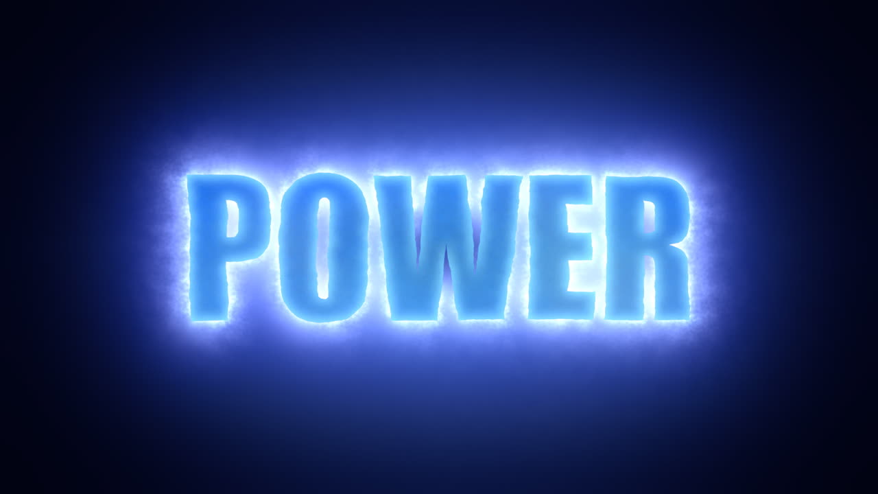 el poder del texto, rodeado por una poderosa nube de electricidad