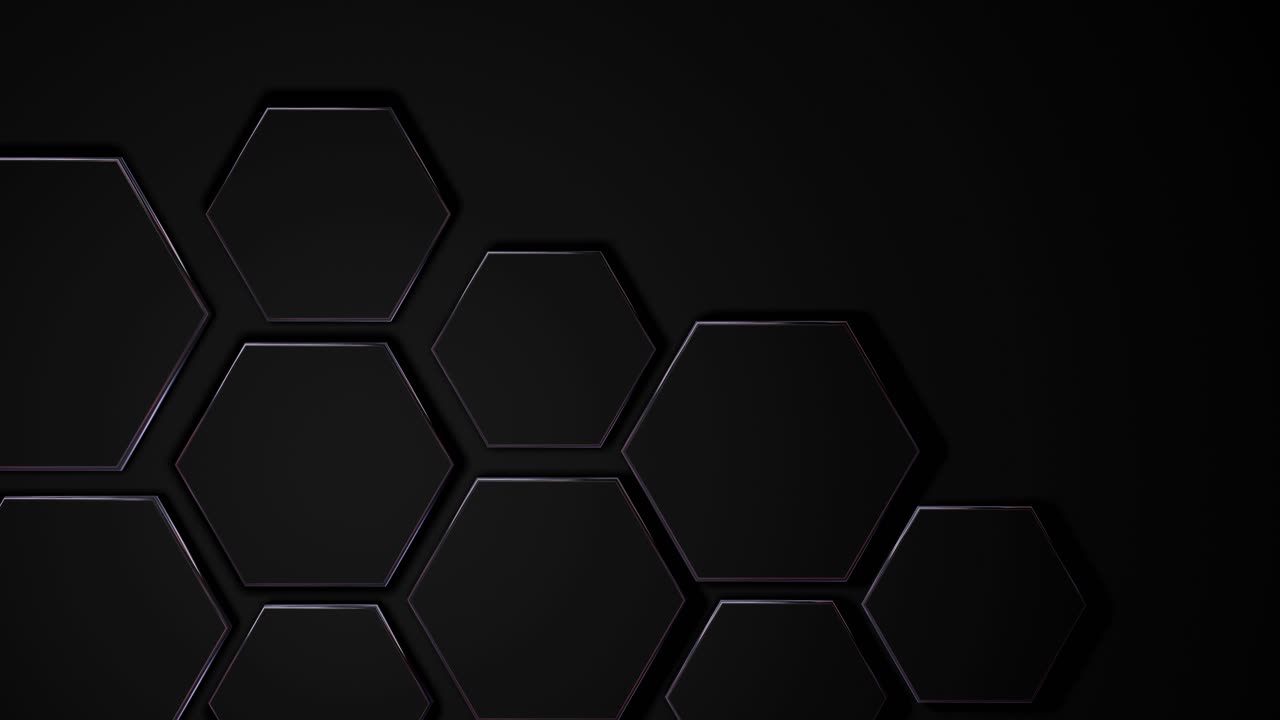 fondo hexagonal abstracto