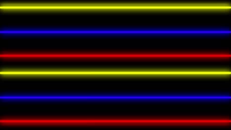 neon line illumination animation motion graphics