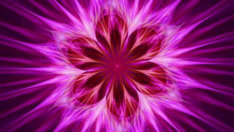 Piercing-ray-fractal-lotus-flower-purple-bloom---seamless-looping,-calm-meditation-kaleidoscope-music-vj-streaming-background