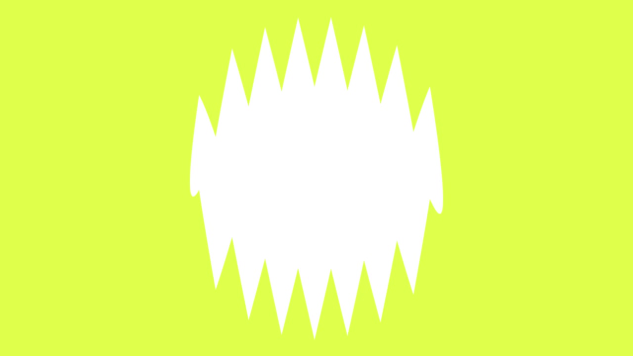 은 파동 삼각 루프 재료 애니메이션 모션 그래픽