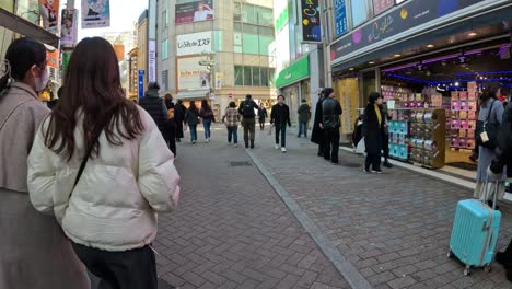 pedestrians navigating a busy city street