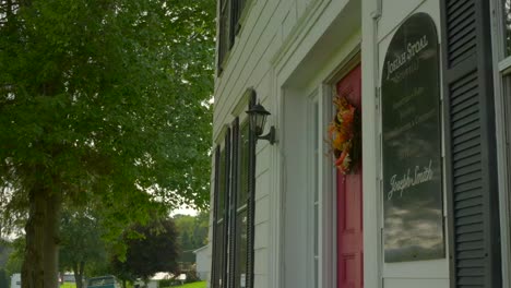 side-view-of-front-door-Original-Historic-House-of-Josiah-Stowell-friend-of-Joseph-Smith-hired-him-for-money-or-Treasure-digging-in-the-early-1820s-where-he-stayed-when-he-got-married