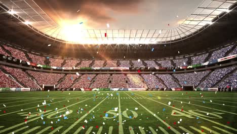 Animation-of-falling-confetti-over-rugby-stadium