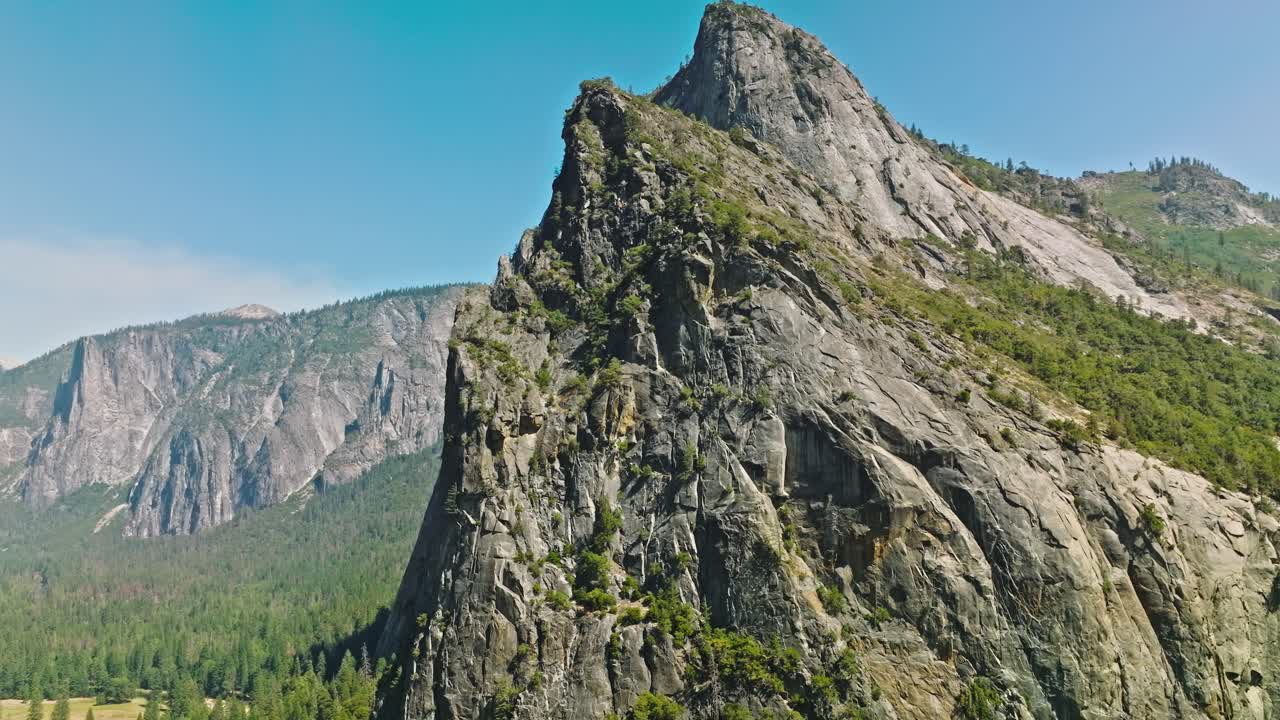 California Yosemite National Park Aerial Video