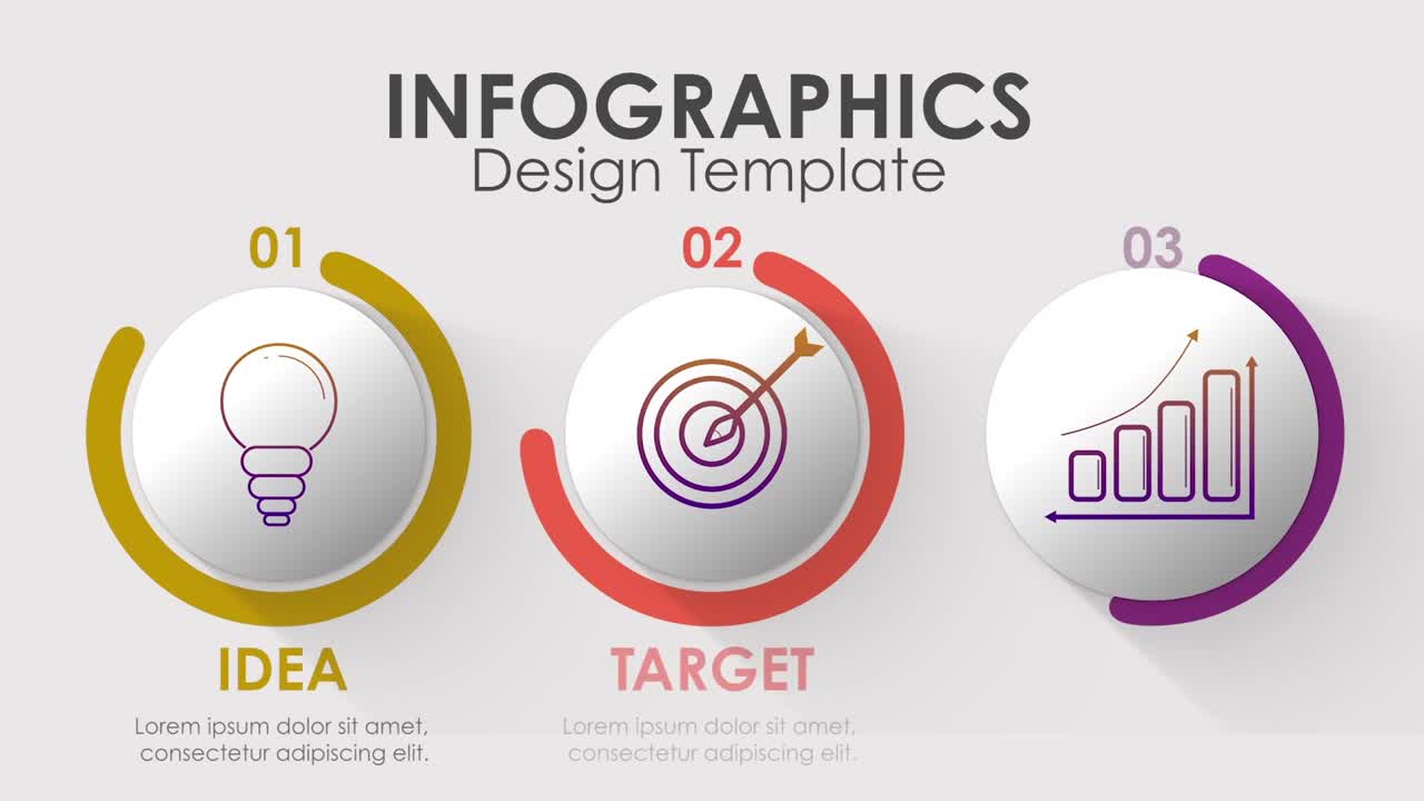 Modèles d’infographies pour les présentations professionnelles