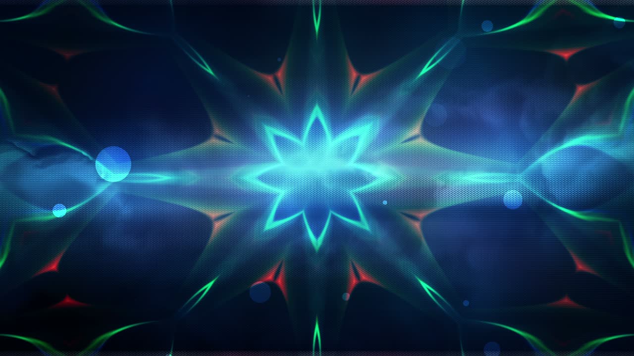 светящийся абстрактный фоновый цикл