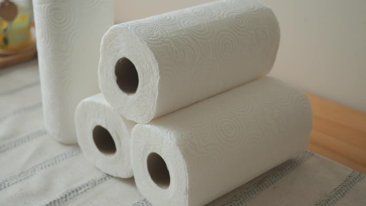 Rolls of Paper Towels