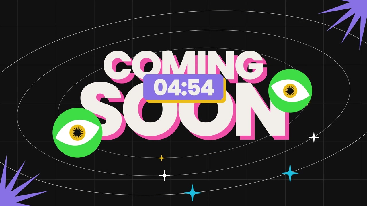 Coming Soon Announcement Intro