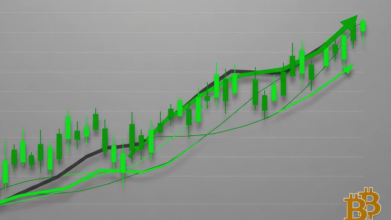Andamento dinamico del mercato delle criptovalute: la traiettoria ascendente dei movimenti di prezzo indica una crescita solida degli asset digitali nel tempo
