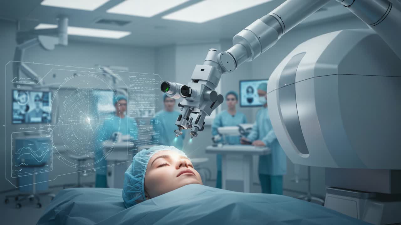 Advanced Robotics in Surgical Procedures: A Glimpse into the Future of Medicine and Precision Operations Featuring a Robotic System Enhancing Patient Care and Safety