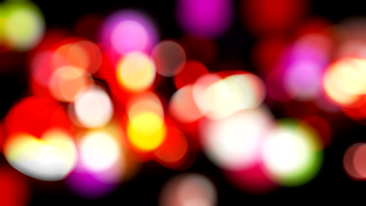 el bokeh ligero a la deriva