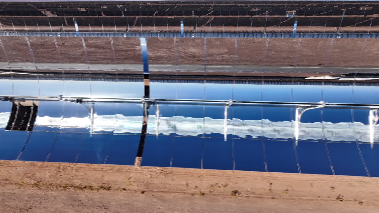 "Solar panels use photovoltaic technology to transform sunlight into electrical energy, offering an environmentally friendly and sustainable power source."